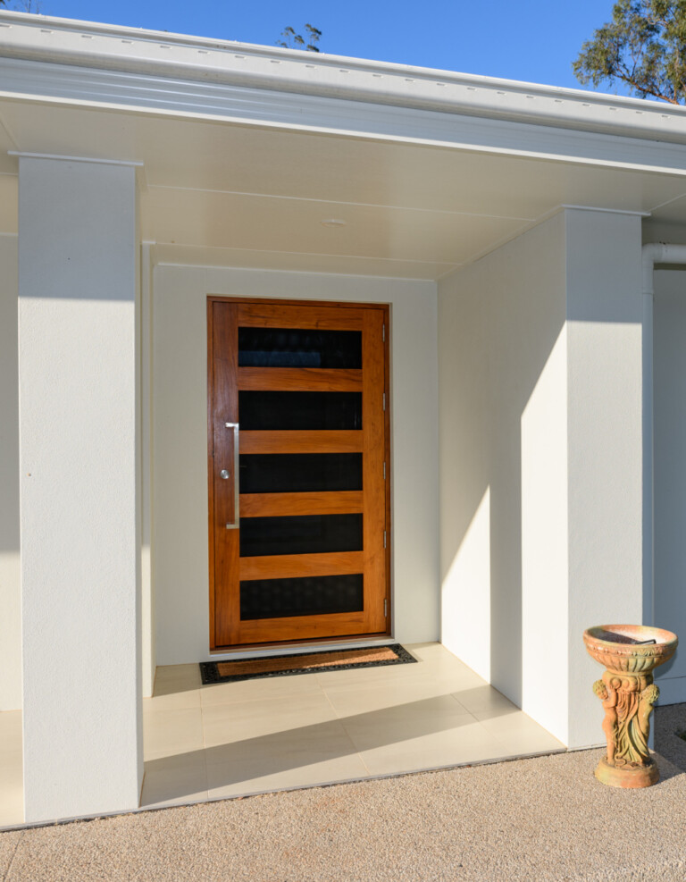Barrier screen door